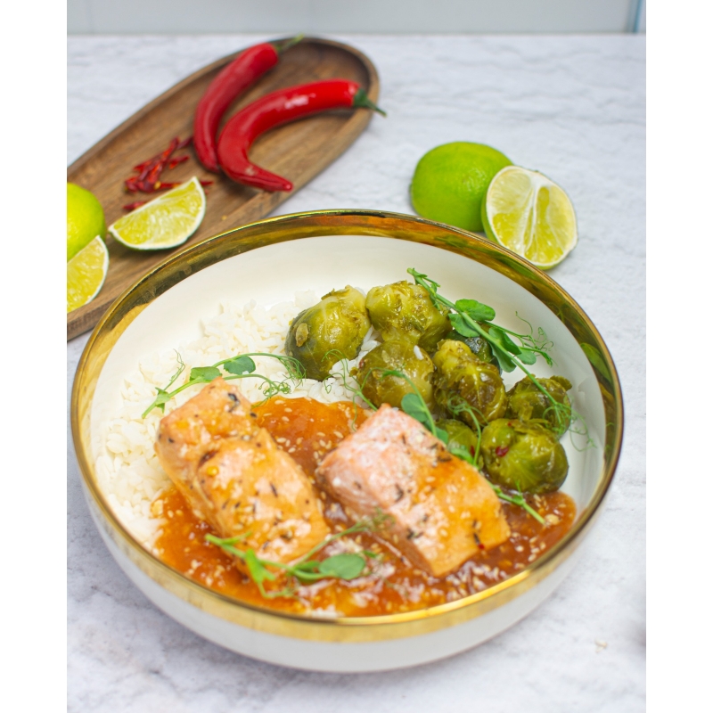 SMART AZJA - Łosoś teriyaki